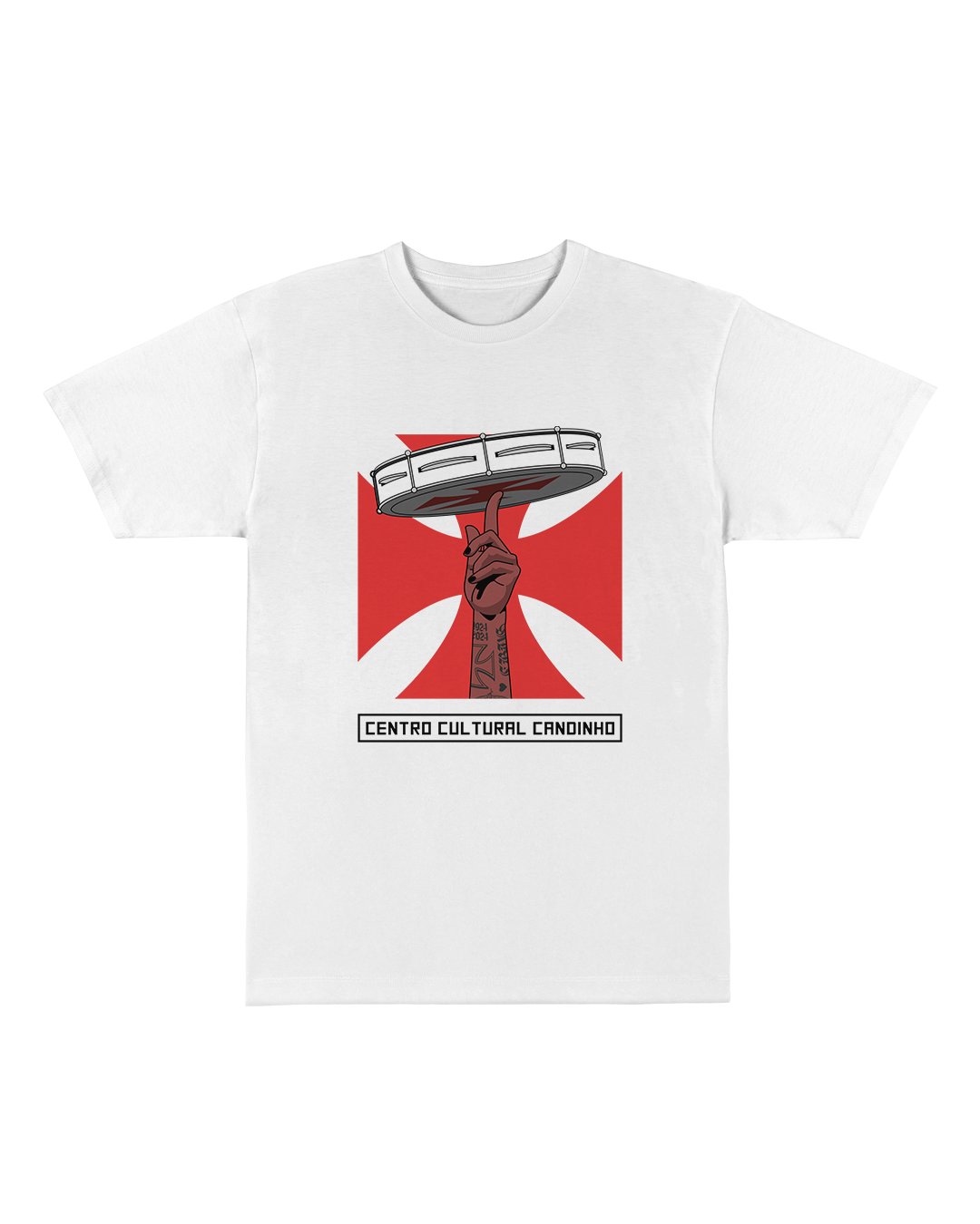 CAMISETA PANDEIRO DO VASCĂO BRANCA