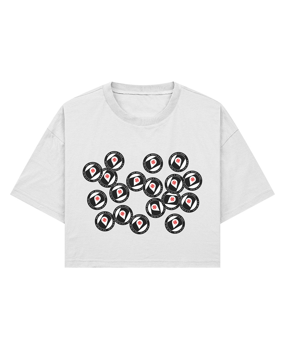 CROPPED STICKERS BRANCA